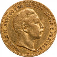 Preussen 20 Mark Wilhelm II