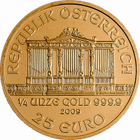Gold Philharmoniker 1/4 Unze