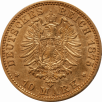 Gold Preussen 10 Mark Wilhelm I