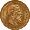Gold Preussen 10 Mark Friedrich III