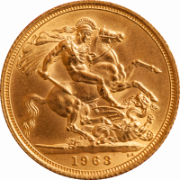 England 1 Pfund Souvereign Gold