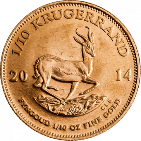 Südafrika Krügerrand 1/10 Unze Gold