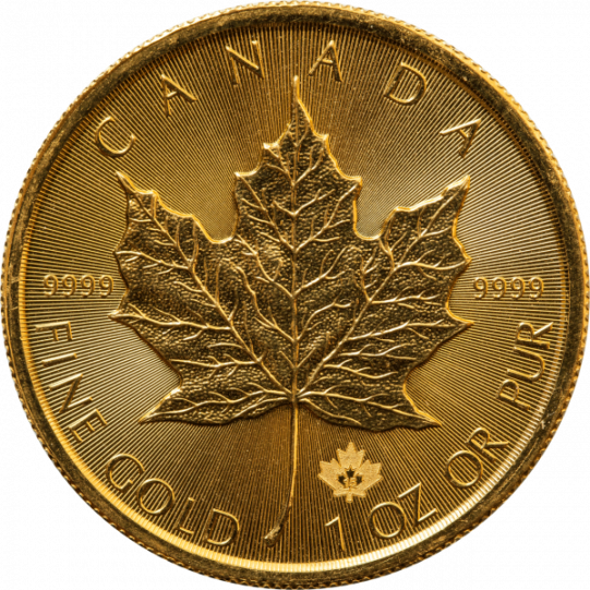 Maple Leaf 1 Unze Gold