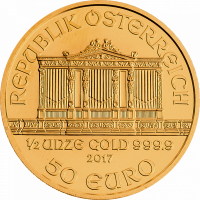 Wiener Philharmoniker 1/2 Unze Gold