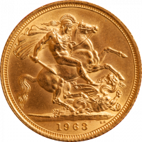 England 1 Pfund Souvereign Gold