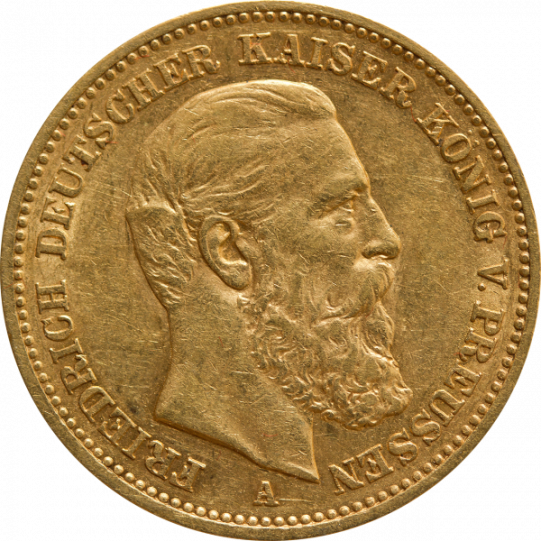 Preussen 20 Mark Friedrich III