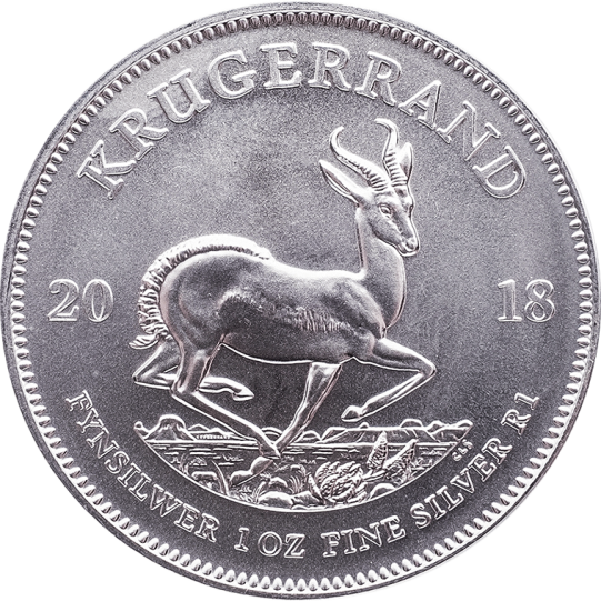1 Unze Krügerrand Silbermünze