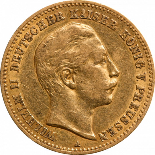 Preussen 20 Mark Wilhelm II