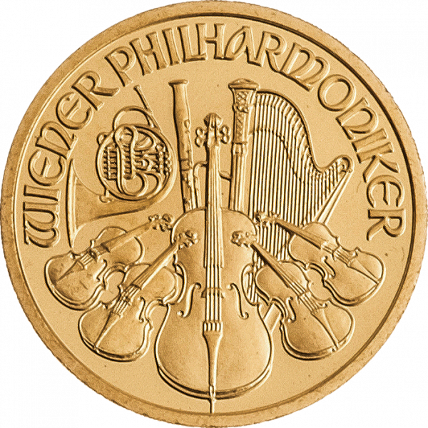 1 10 unze gold philharmoniker